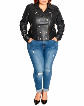 Megan Zip Jacket | Black Chill Protection