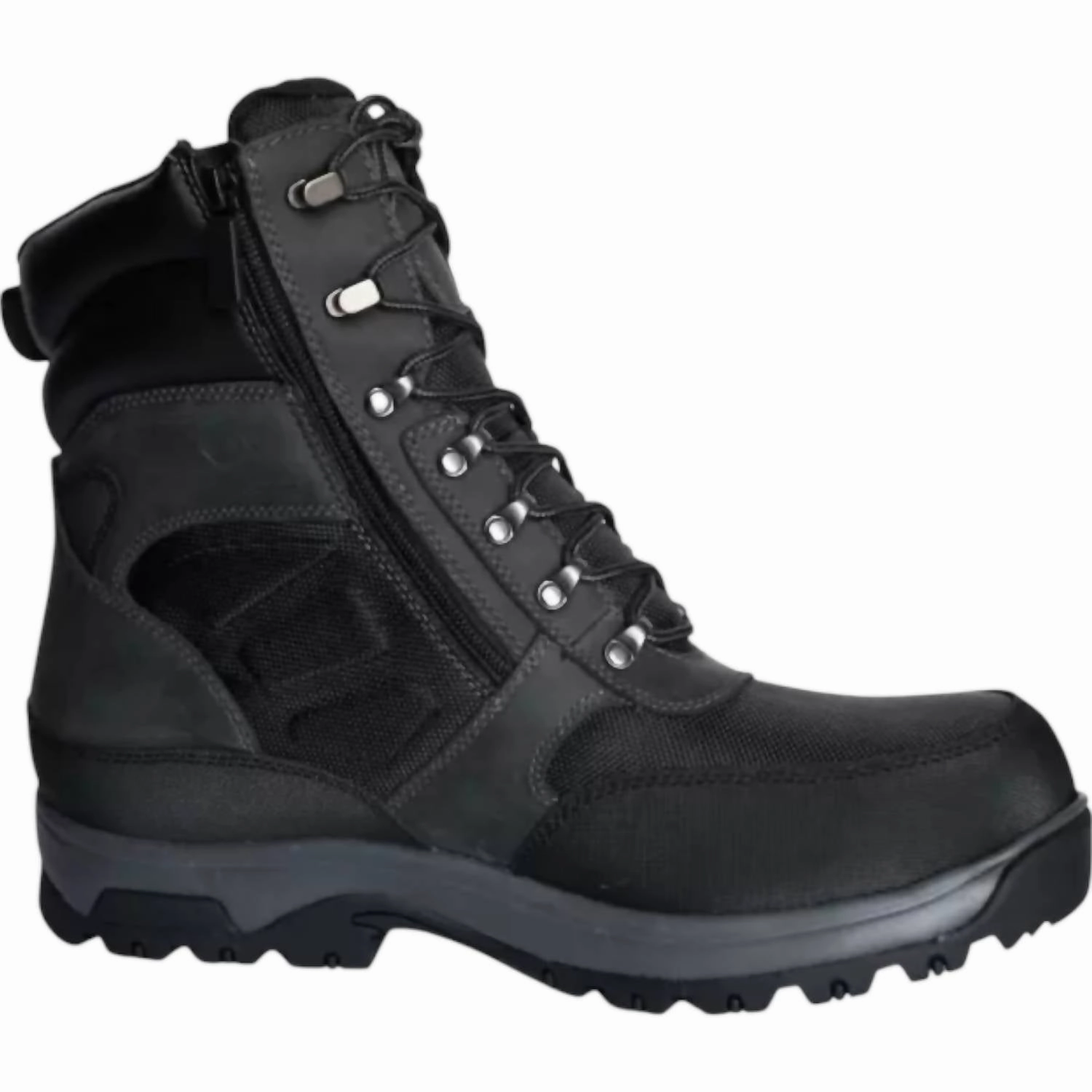 Men's 8000 Works Ubal Side-Zip 400G Insulated Boots In Black Fashion Heels for Fall