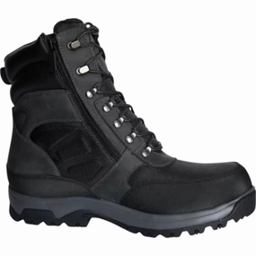 Men's 8000 Works Ubal Side-Zip 400G Insulated Boots In Black Cozy Heels