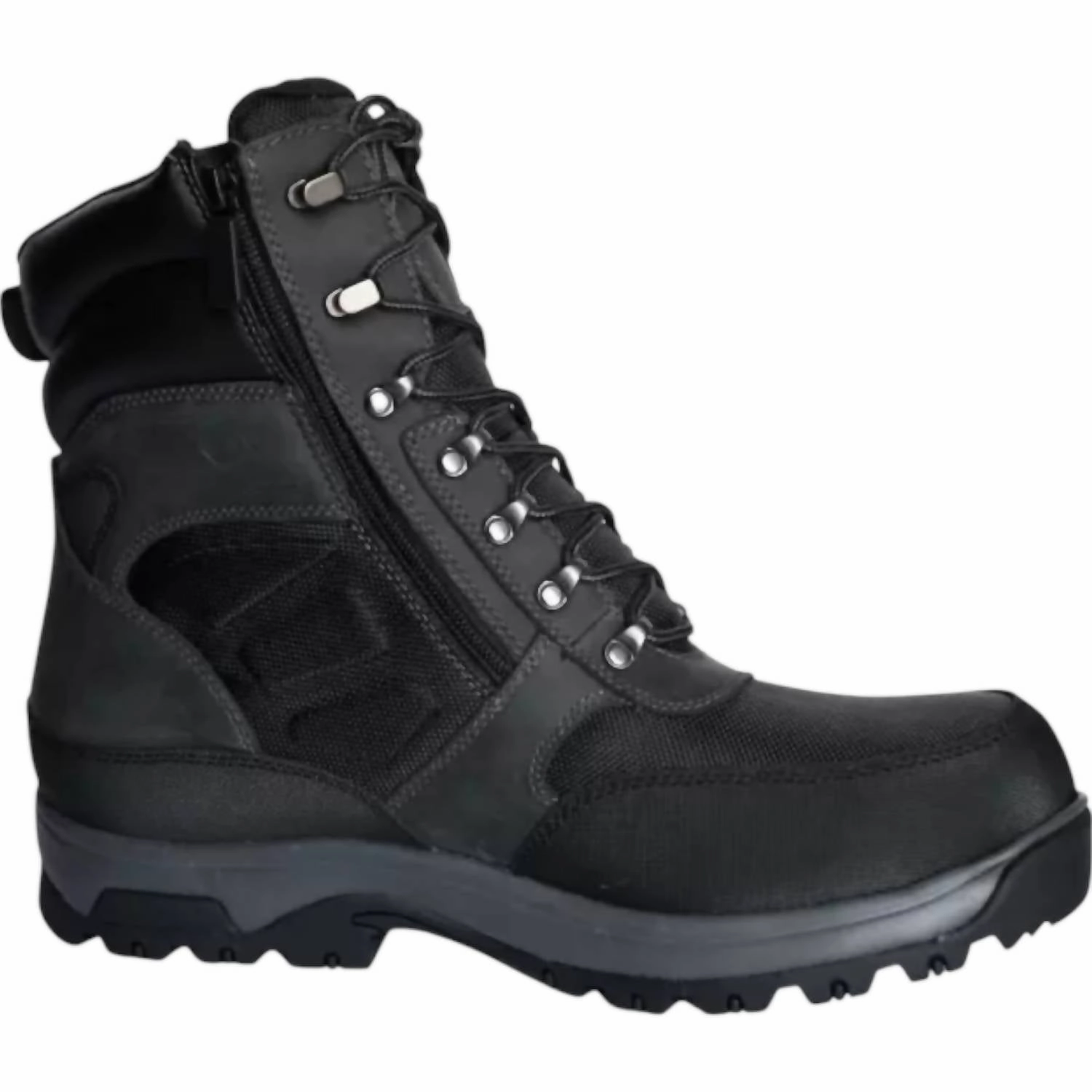 Men's 8000 Works Ubal Side-Zip 400G Insulated Boots In Black All Day Wear Protection