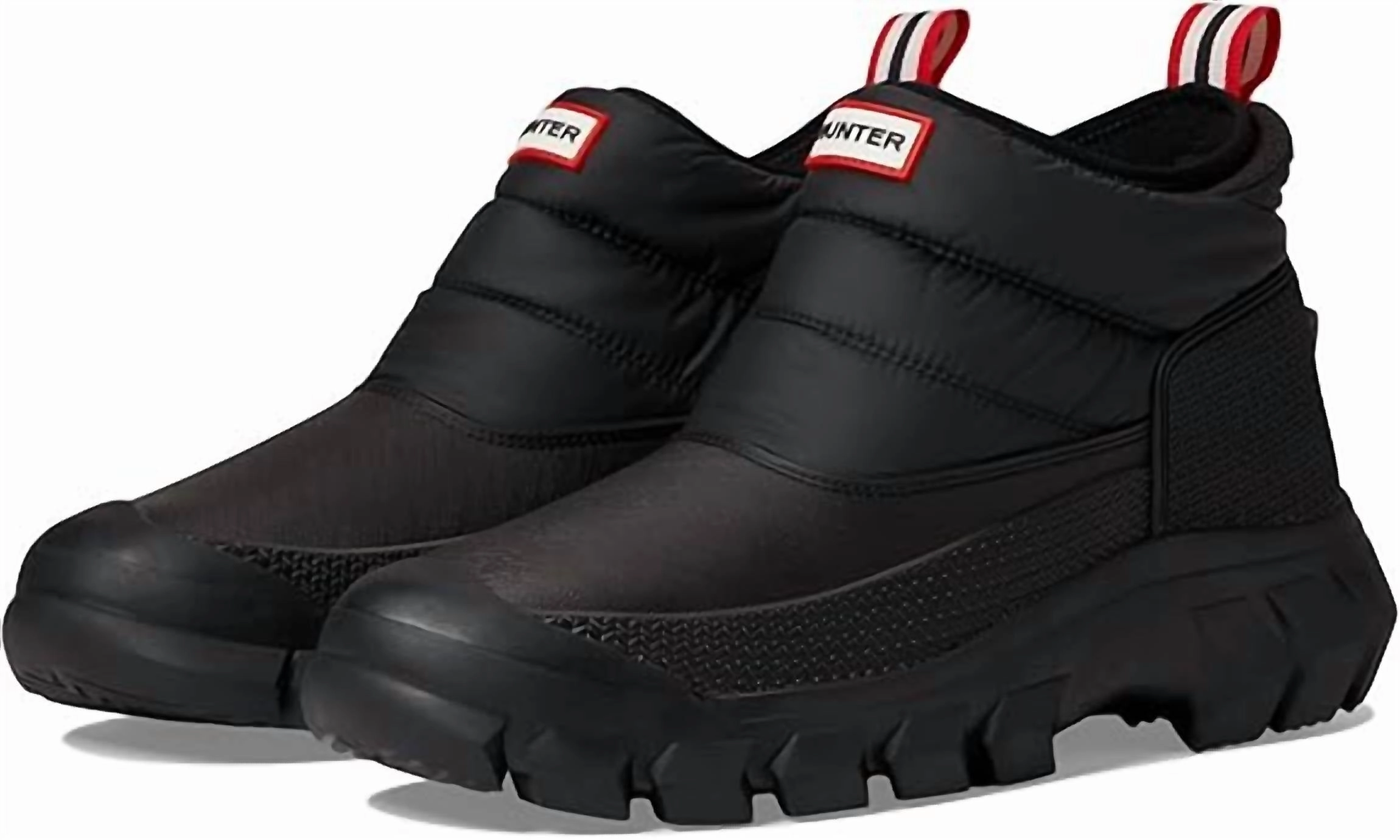 Men's Intrepid Ankle Snow Boot In Black Tuxedo Heels Outdoor Fit