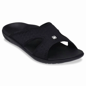 Men's Kholo Sandal In Breeze Black Contoured