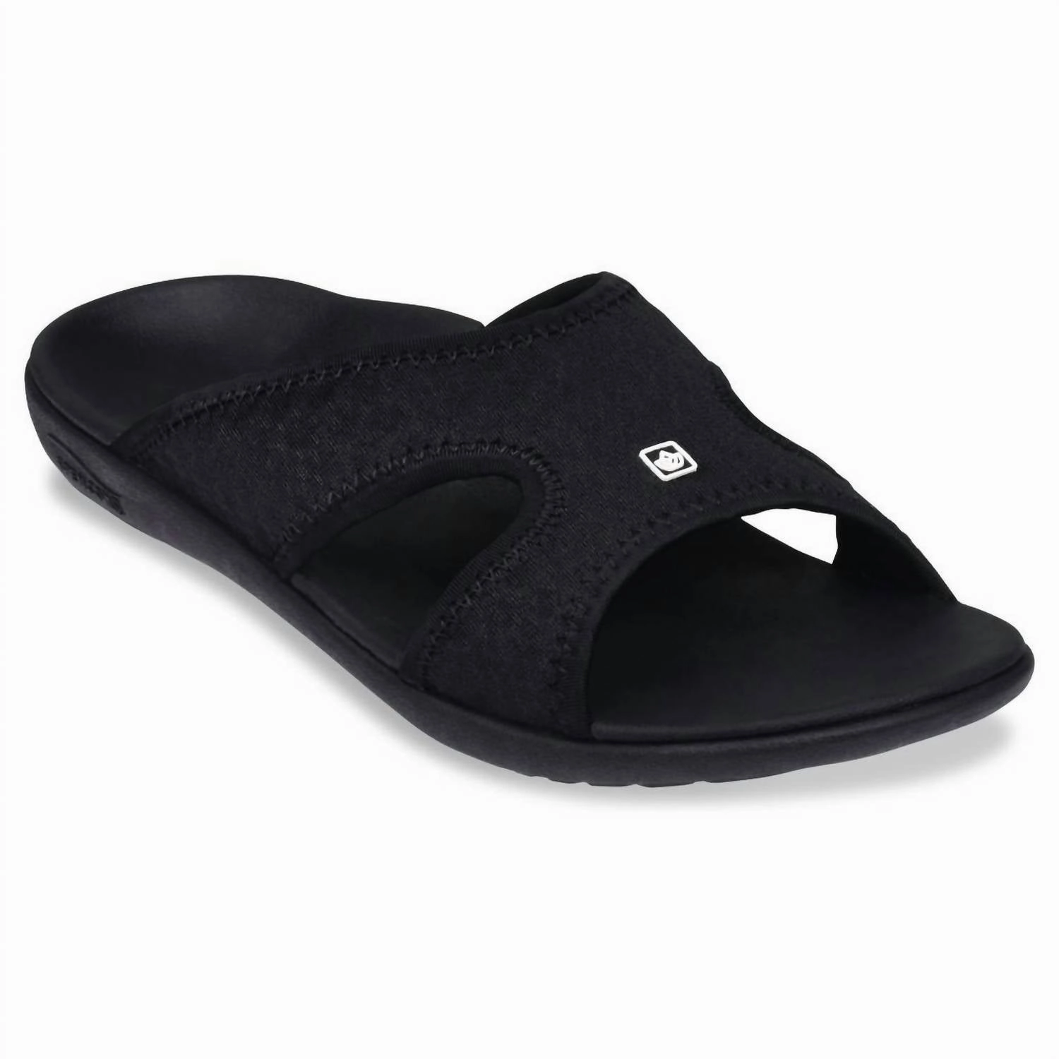 Men's Kholo Sandal In Breeze Black Contoured