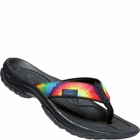 Men's Kona Flip Ii Retro Sandals In Original Tie Dye Weather Easy Fresh Touch