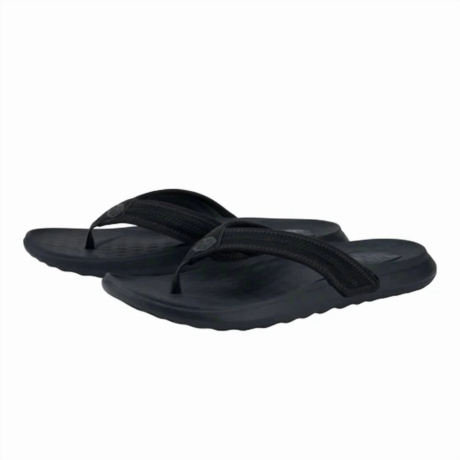 Men's Myers Flip Classic Flip Flop In Black/black Lounge Mood Sunny Comfort