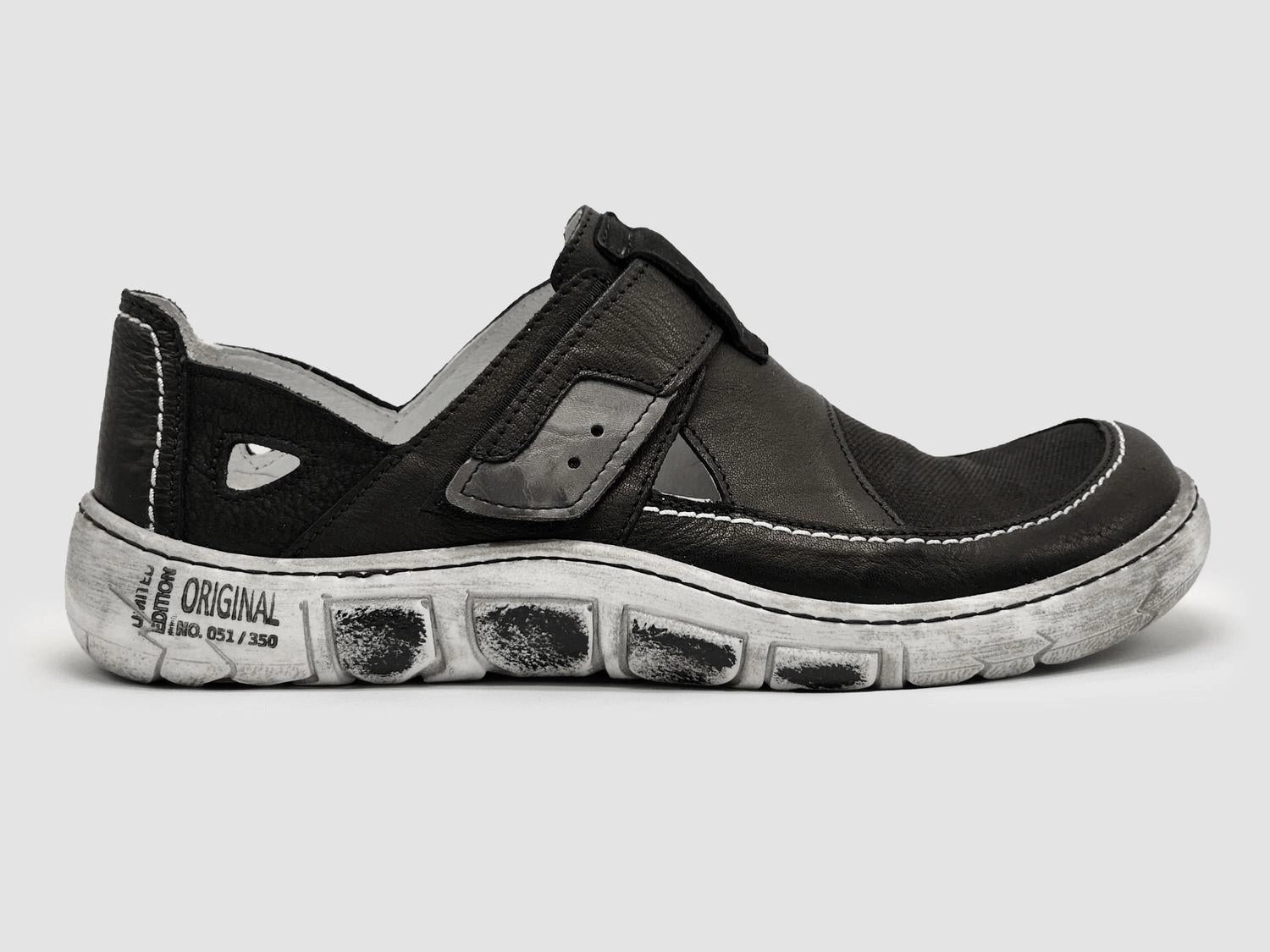 Urban Escape Men's Original Leather Sandals In Black