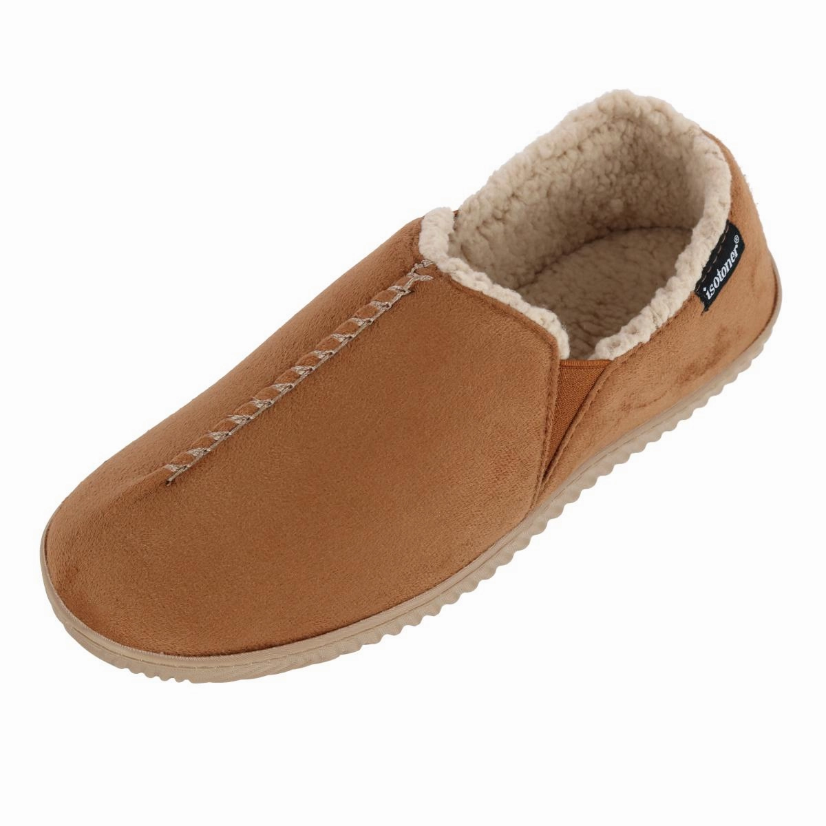 Men's Recycled Microsuede Liam Closed Back Slipper Resilient Cushioning