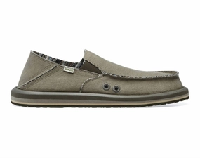 Men's Sidewalk Surfer St Hemp Shoe In Earth Air Touch Flexible Midsole