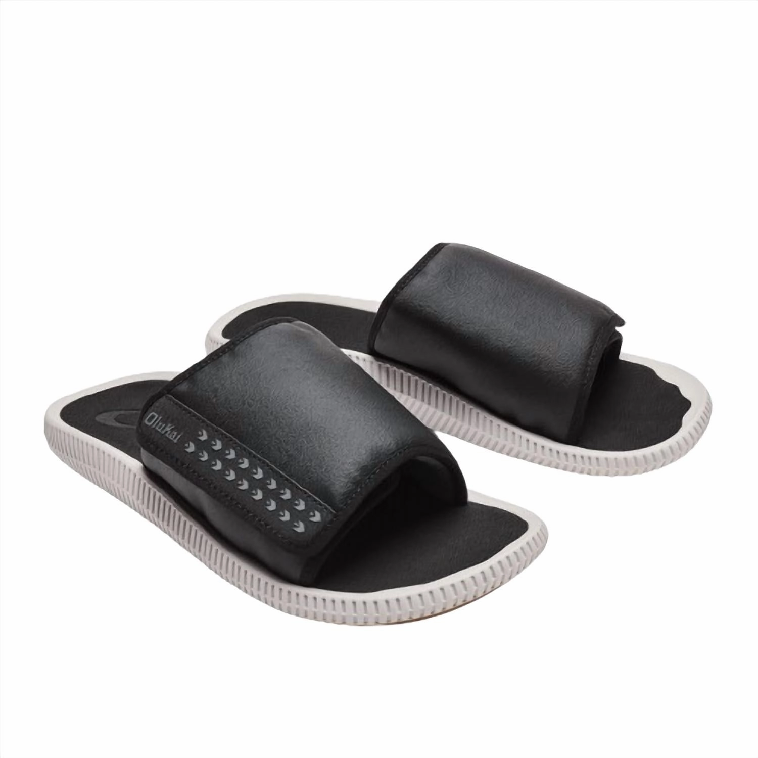 Men's Ulele 'olu Sandals In Black Lounge Mood Simple Slip