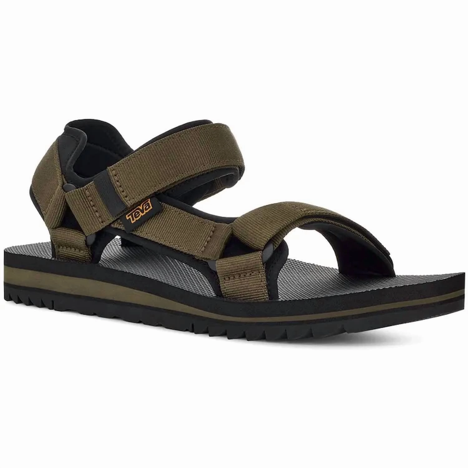 Weather Resistant Weave Men's Universal Trail Sandal In Dark Olive