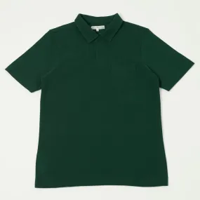Placket Reinforcement Active Design Merz b. Schwanen 2PKPL Pocket Polo Shirt - Classic Green