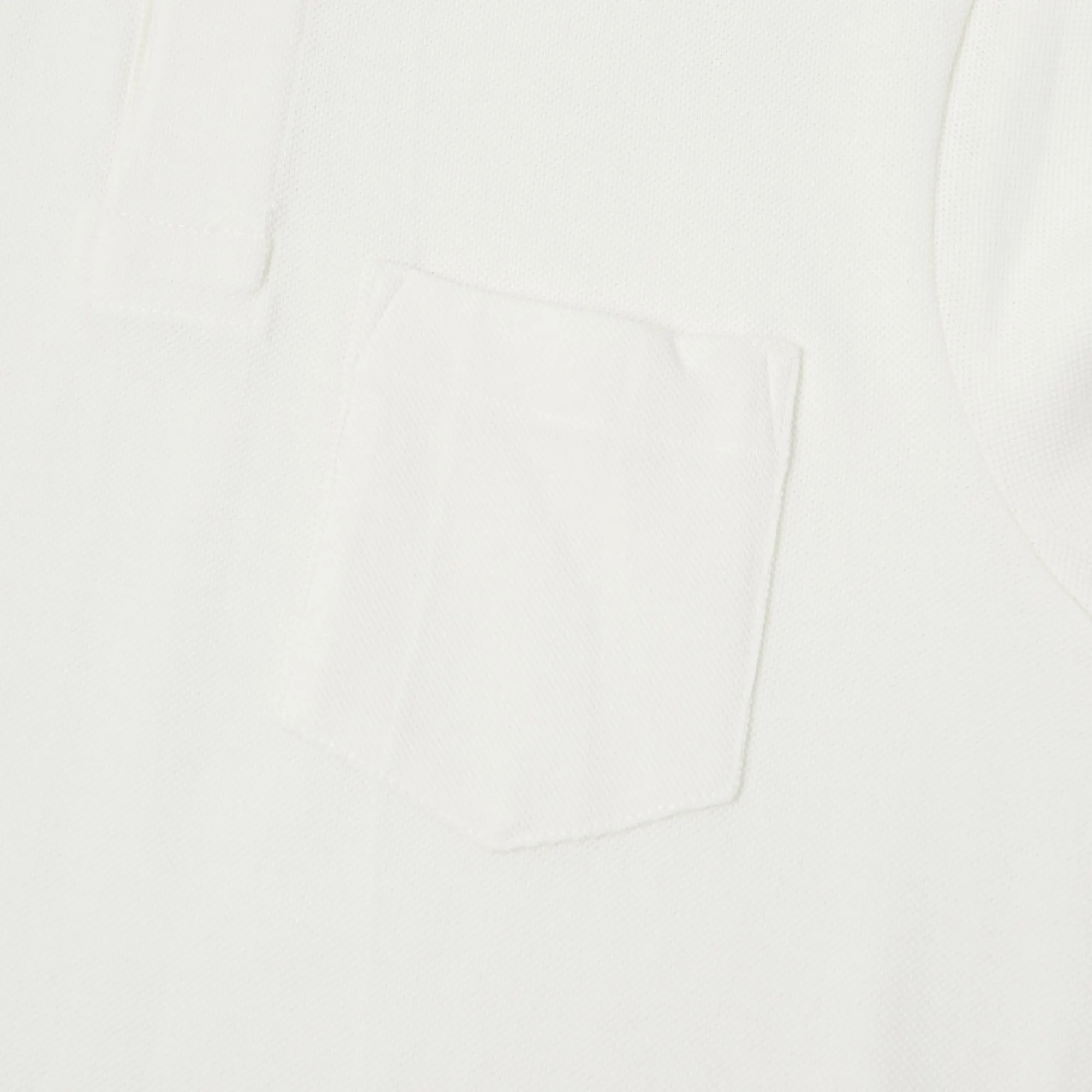 Merz b. Schwanen 2PKPL Pocket Polo Shirt - White Clubhouse Attire