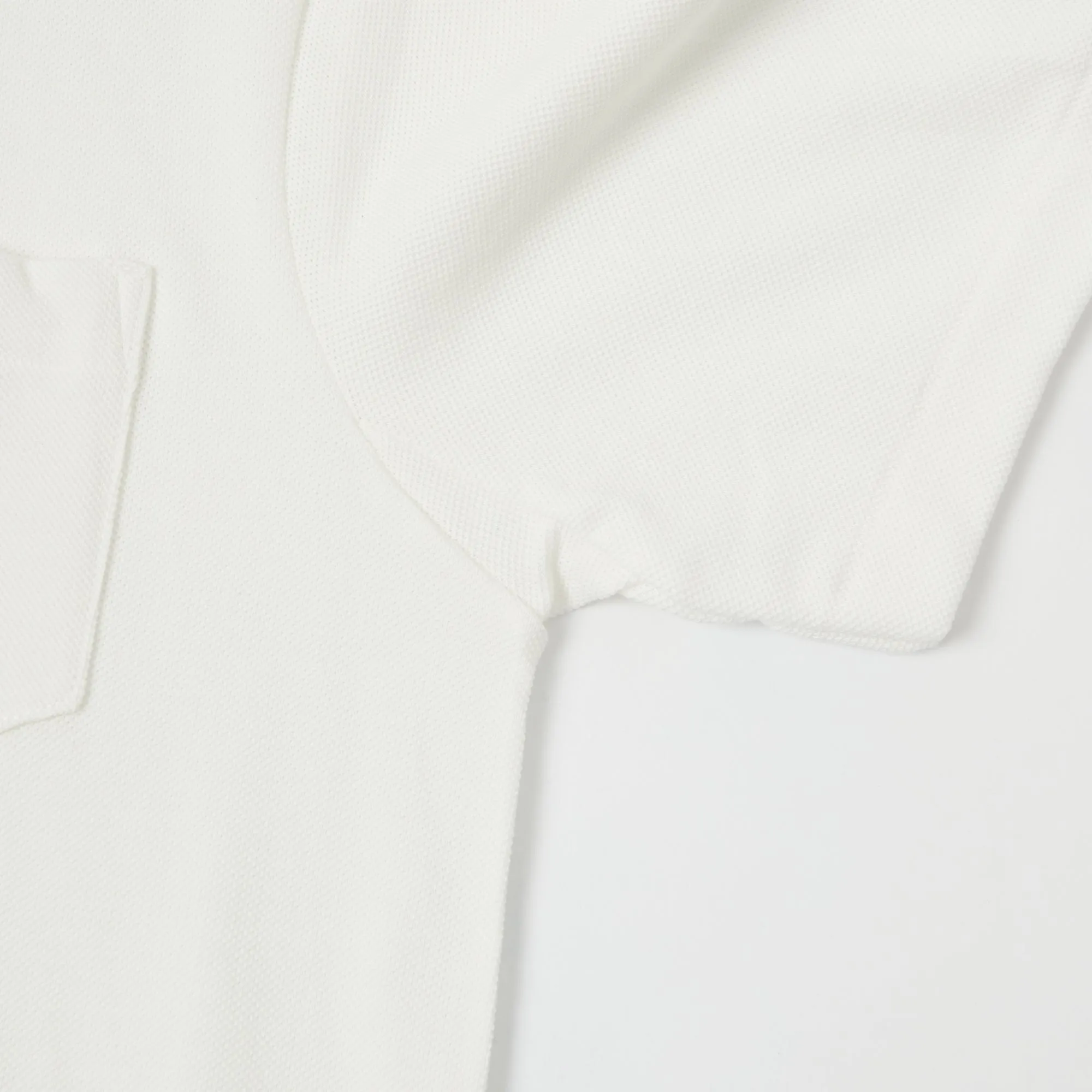 Merz b. Schwanen 2PKPL Pocket Polo Shirt - White Flexible Layer