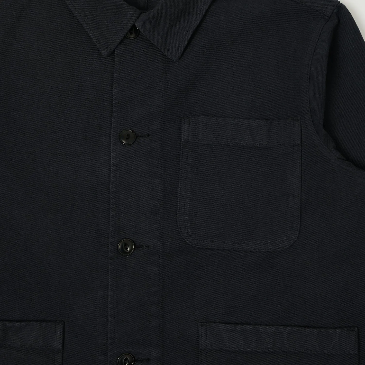 Daily Essential Merz b. Schwanen 'Good Basics' Work Jacket - Charcoal
