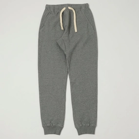 Merz b. Schwanen 'Good Basics' Classic Sweatpants - Grey Melange Relaxed Fit Wearable Sport Style