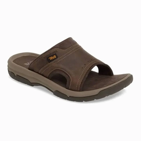 Sunny Comfort Dry Fit Men's Langdon Slide In Walnut