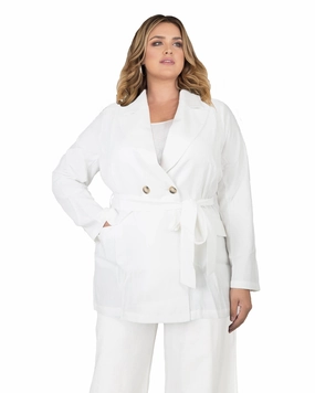 Midge Wrap Blazer | Off White music concert