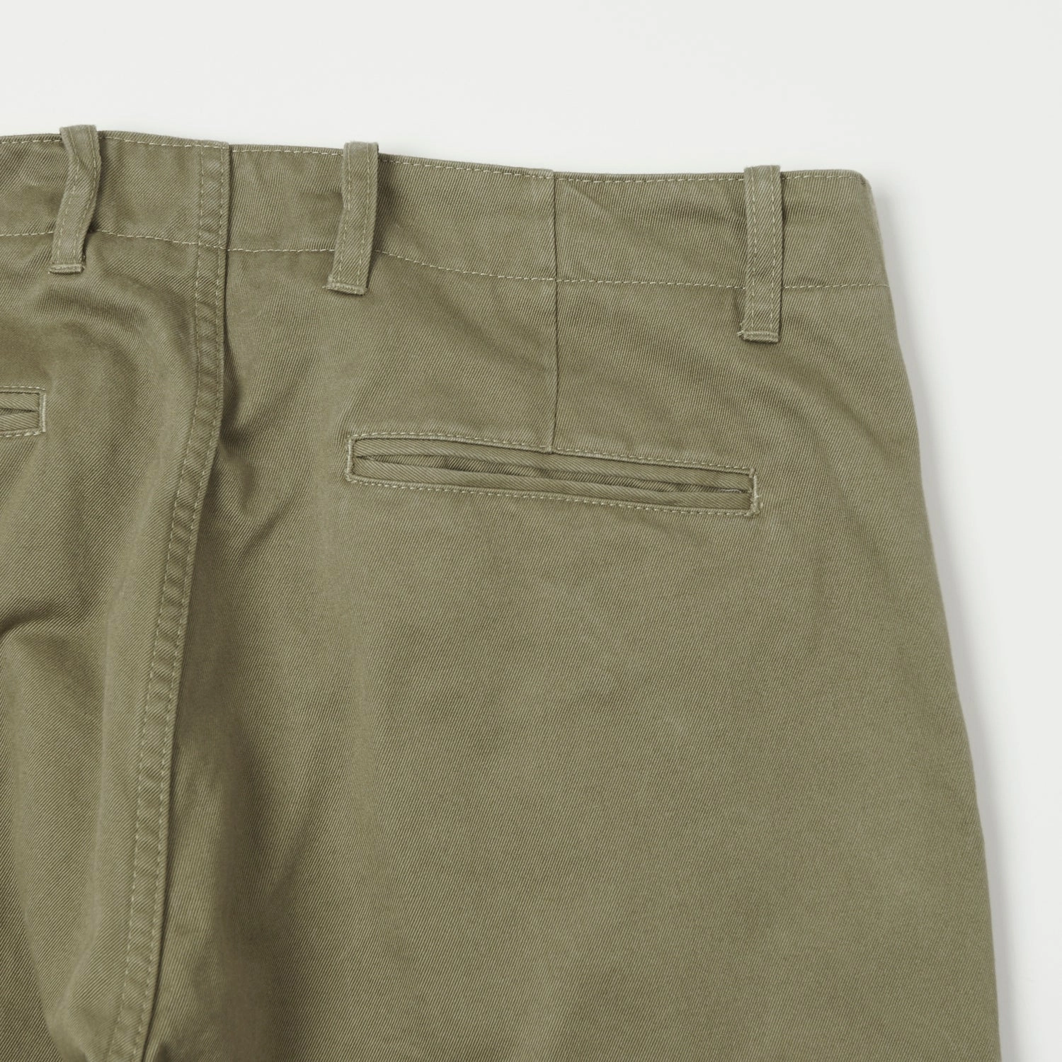 East Harbour Surplus 'Axel 121' Chino Trouser - Khaki Four Way Stretch