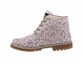 Discovery Expedition Kids' Outdoor Boot Nattai Pink Flowers Quick Drying urban commuting