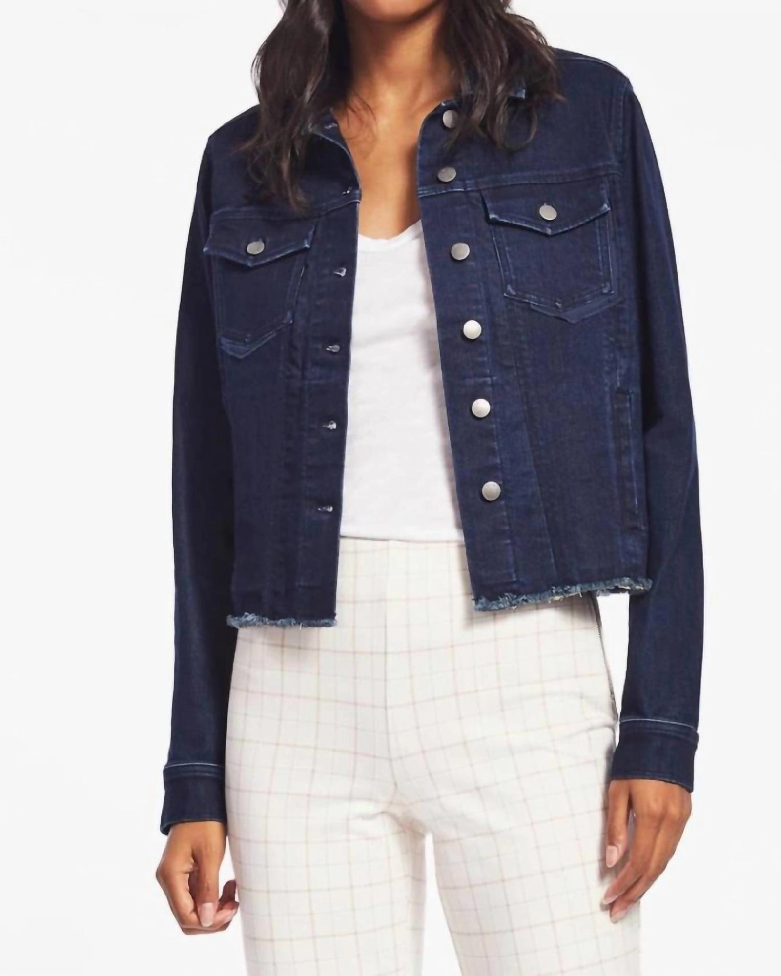 Chill Resistant countryside Modern Jean Jacket in Dark Indigo | Dark Indigo