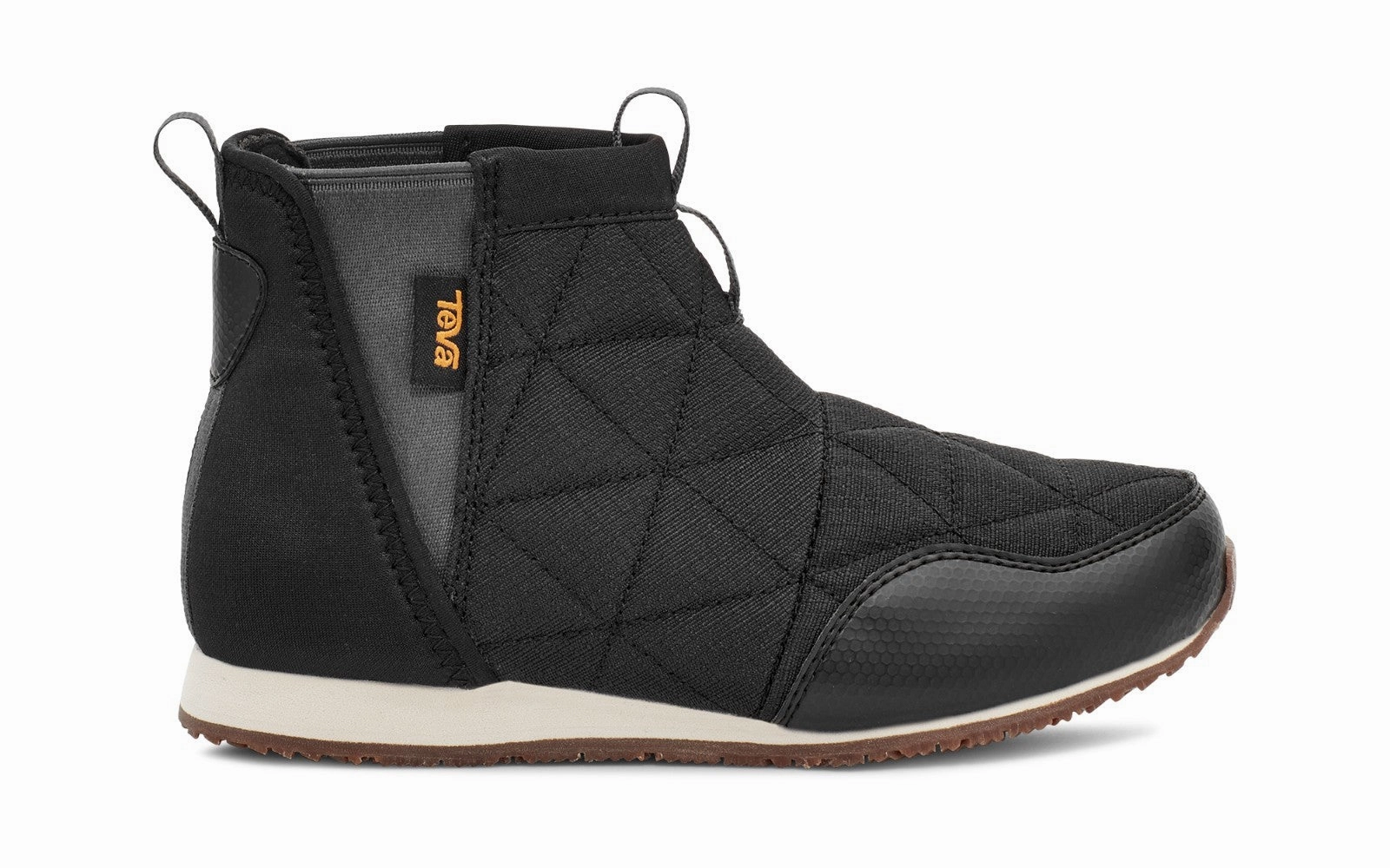 Slip Resistant Outdoor Trek Teva Reember Mid 1133773C Youth  Bootie Black Elastic Gore Ankle Boot JOBB1722