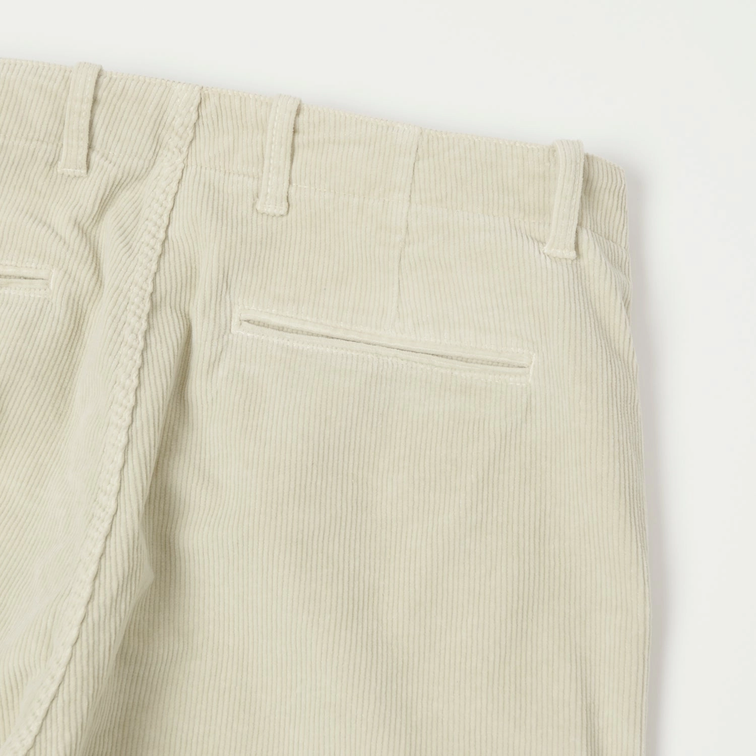 All Purpose East Harbour Surplus 'Axel 101' Corduroy Trouser - Off White