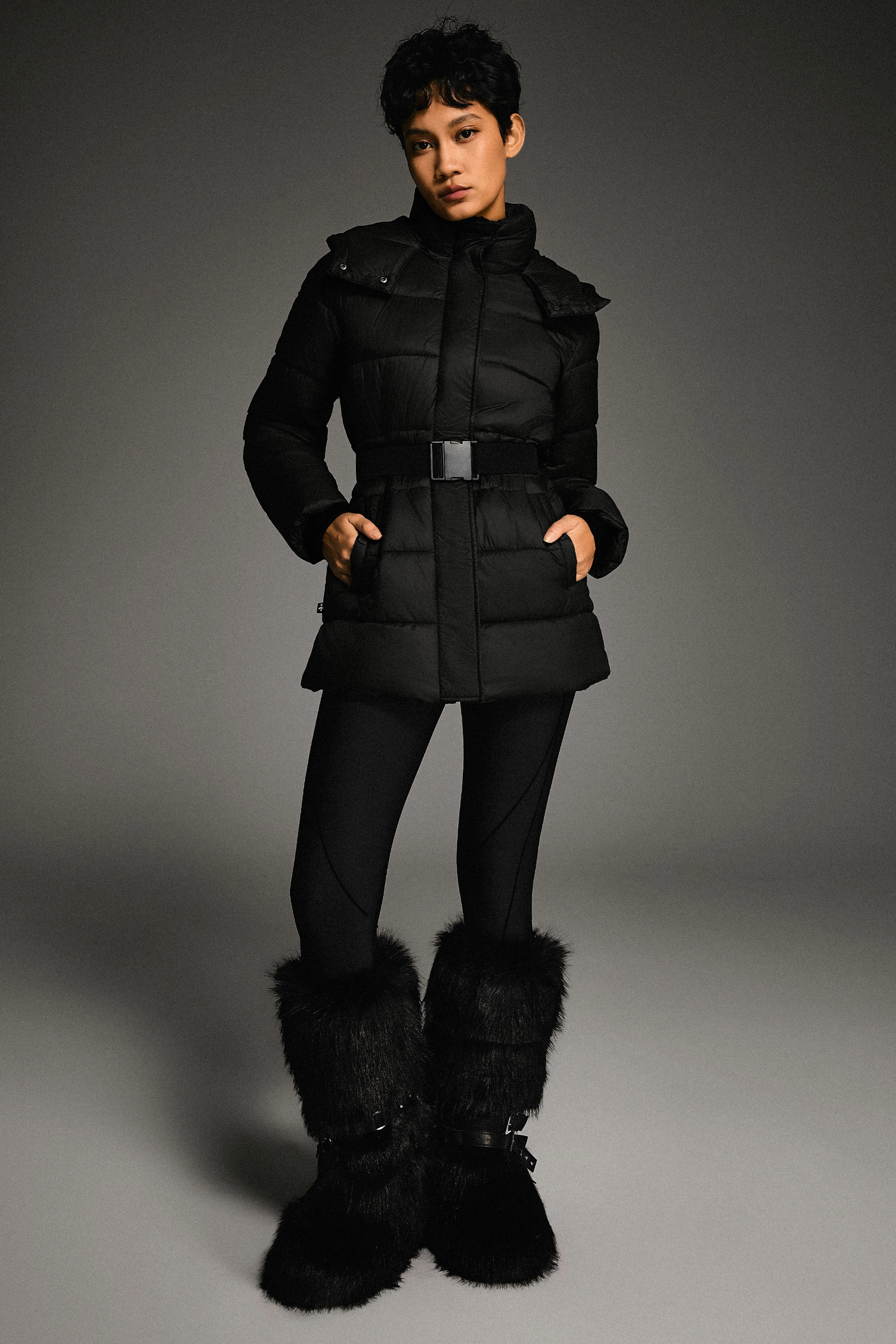 Ultra Light Packable Hooded Quilted Everyday Lyrella Puffer Jacket