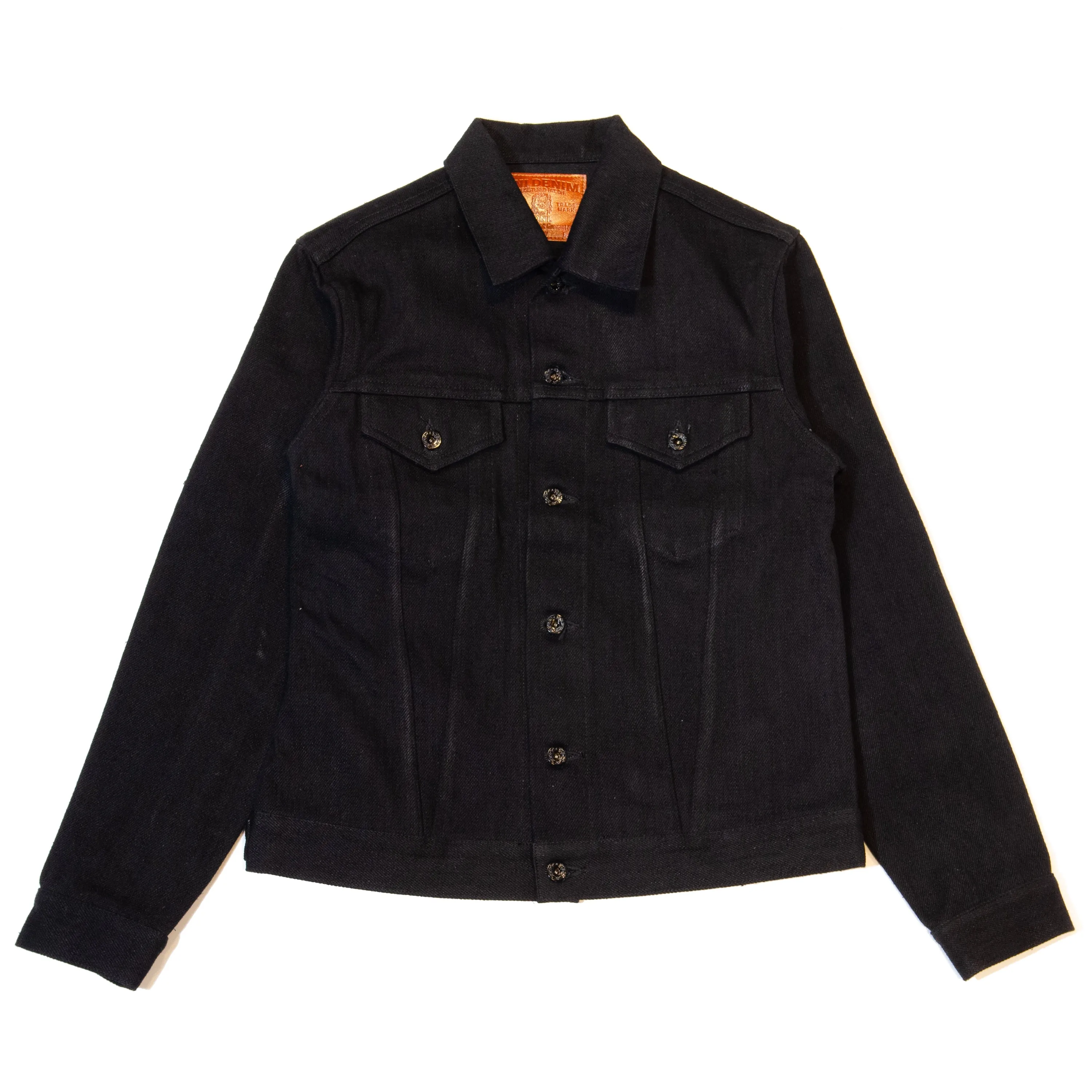ONI Denim 02527ZR-BK Secret Denim Jacket - Black Waterproof Design