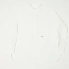 Nanamica Band Collar Wind Shirt - Off White Functional Fashion Reinforced Elasticity