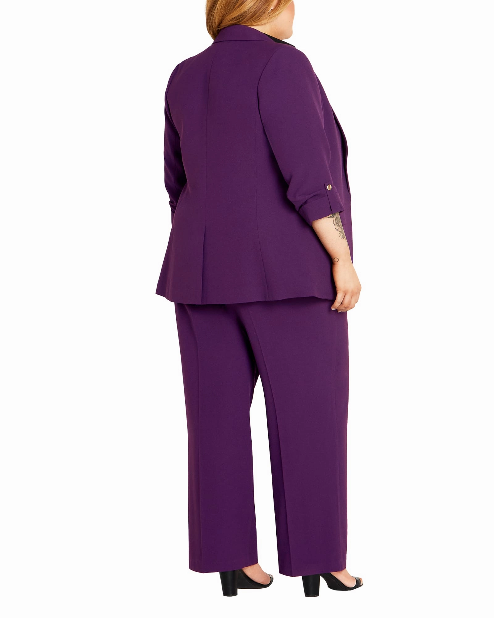Natalie Jacket | Purple High Density Weave Worship
