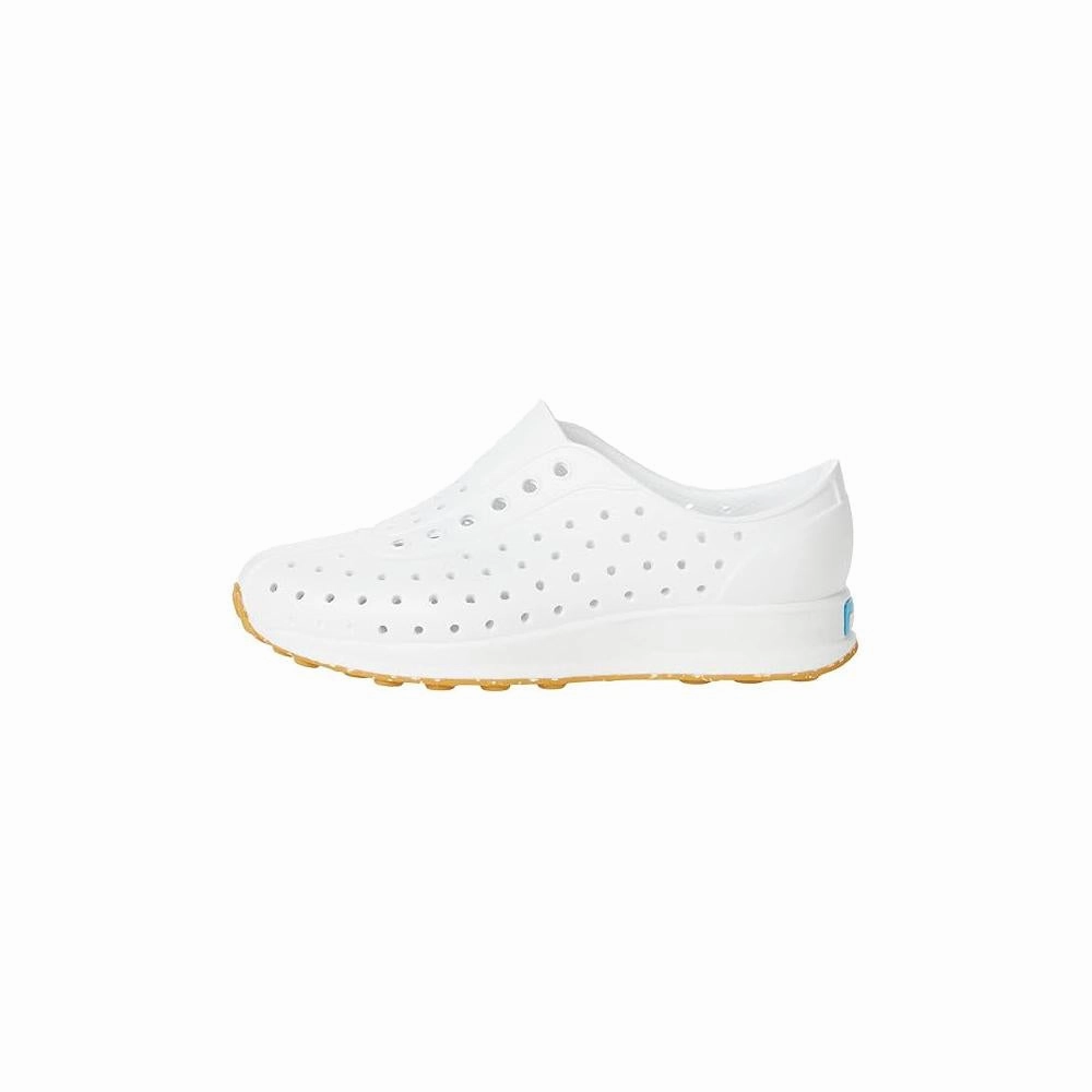 Relax Mode Native Robbie Child Sneaker - Shell White/Shell White/Mash Speckle Rubber