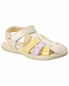 Naturino Squist Patent Sandal Every Fit Elastic Strap