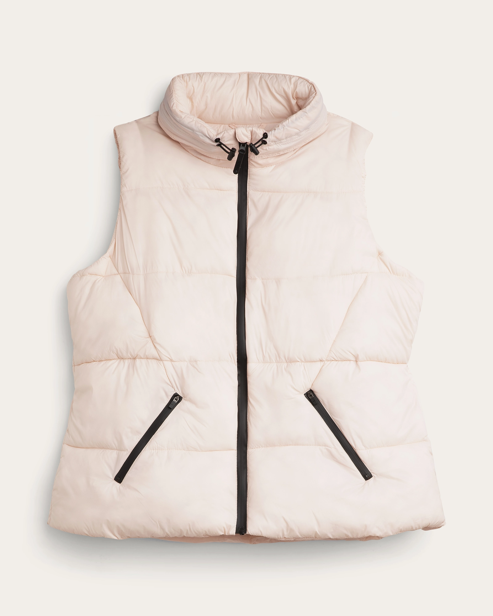 Iris Packable Puffer Vest | Pink SlitPockets popular among teenagers