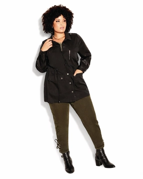 Utility Cool Jacket | Black Resilient Touch Insulated Shield