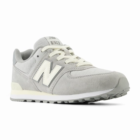 Zero Break In Period New Balance 574 GC574GBG Sneakers Kids Gray Low Top Lifestyle Shoes FD1351