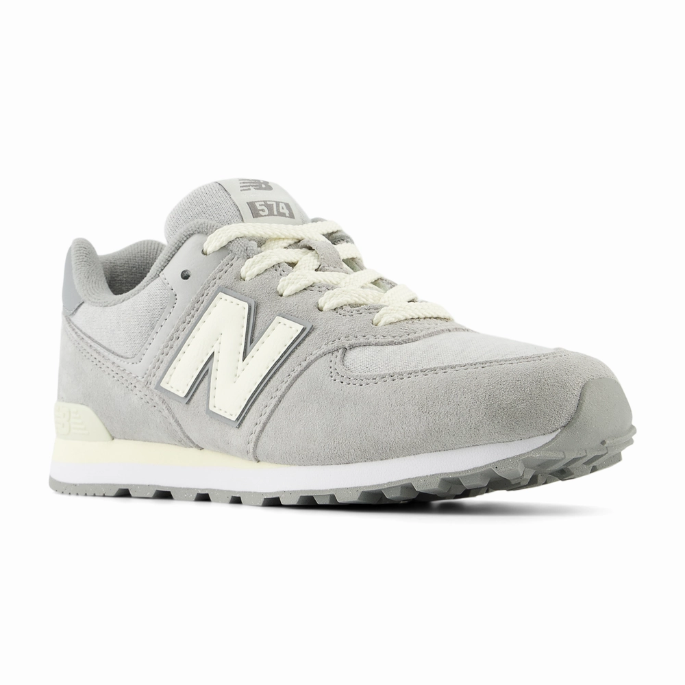 Zero Break In Period New Balance 574 GC574GBG Sneakers Kids Gray Low Top Lifestyle Shoes FD1351