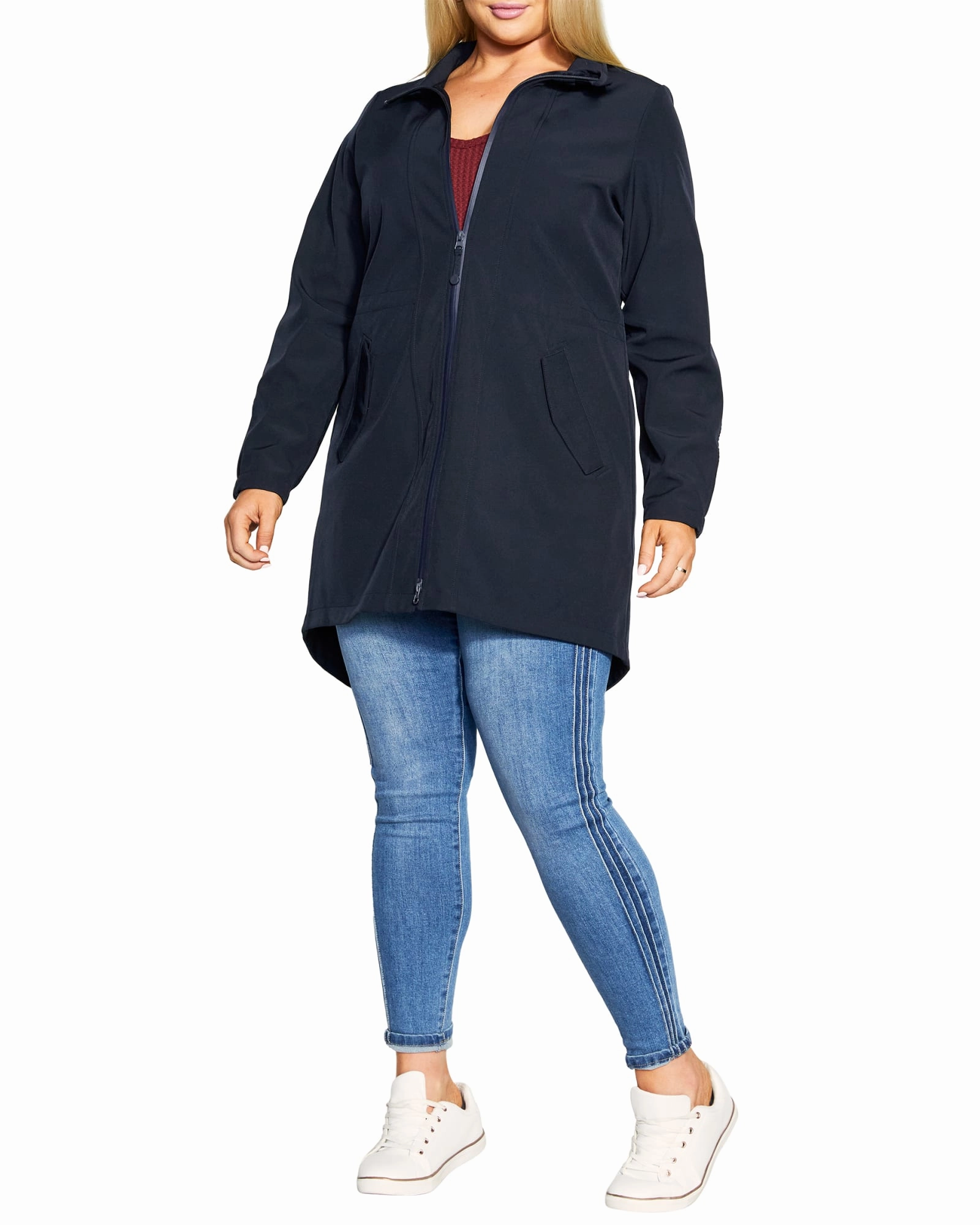 Nicki Softshell Jacket | Navy water - resistant