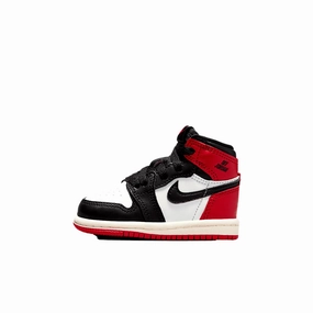 Chic Flats Nike Jordan 1 Retro High OG White/Black-Varsity Red-Sail  FD1413-106 Toddler