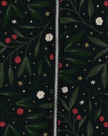 Nocturnal Holly Bomber Jacket | Black Eco Friendly Textile graduation party