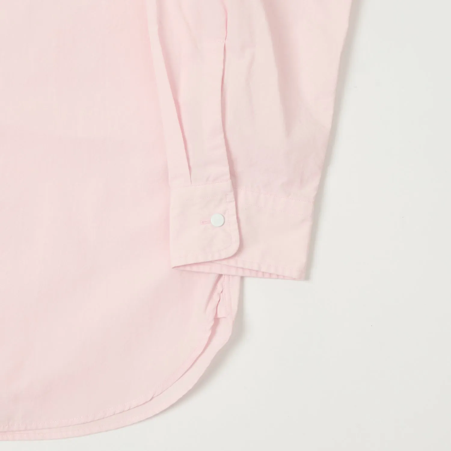 Nanamica Button Up Wind Shirt - Pink Classic Wear Eco Friendly Material