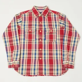 Warehouse & Co 3104 Plaid Flannel Shirt - Red Customizable Design