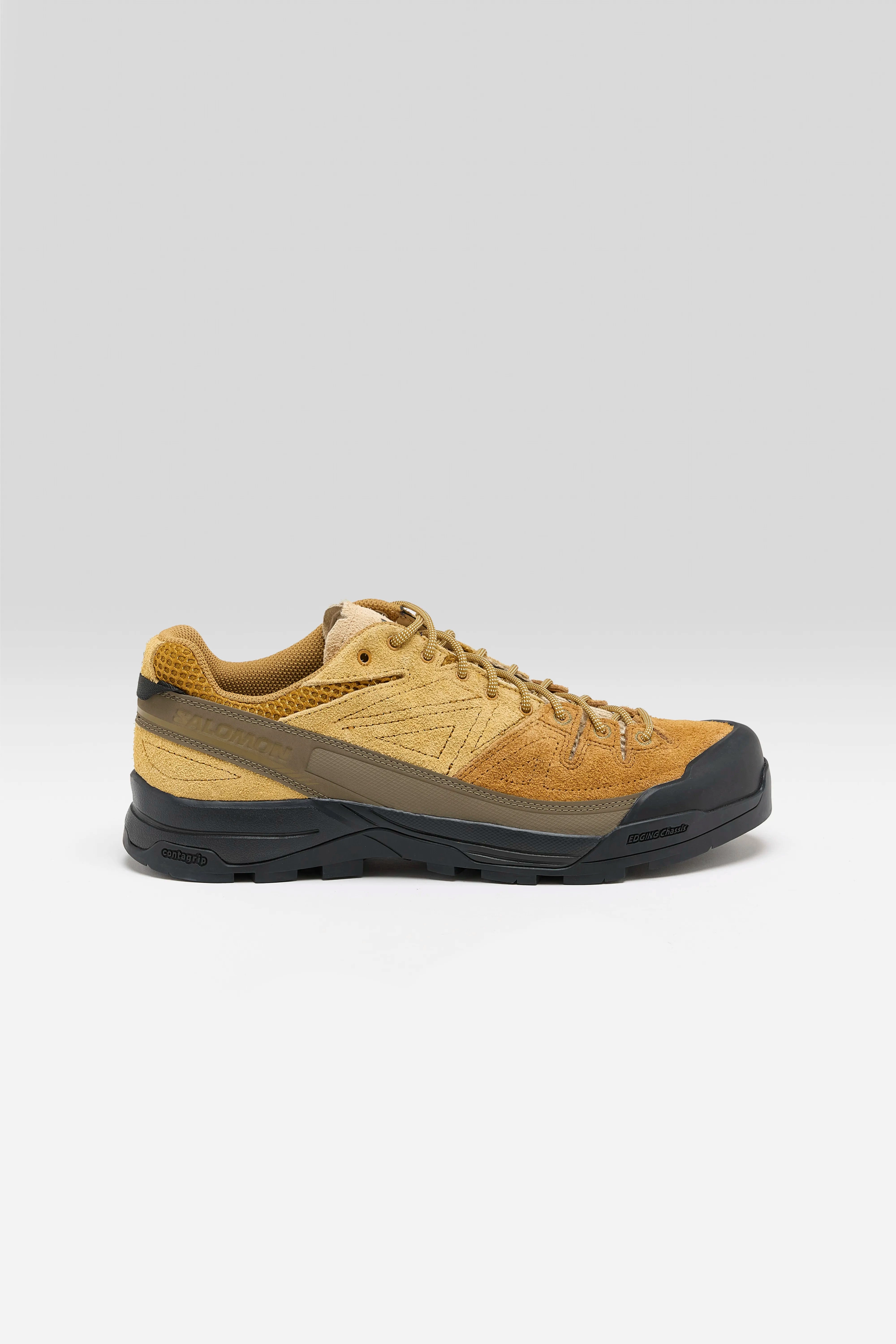 Ventilation Channels Design X-Alp Suede for Men (252 / M / CAMEL)