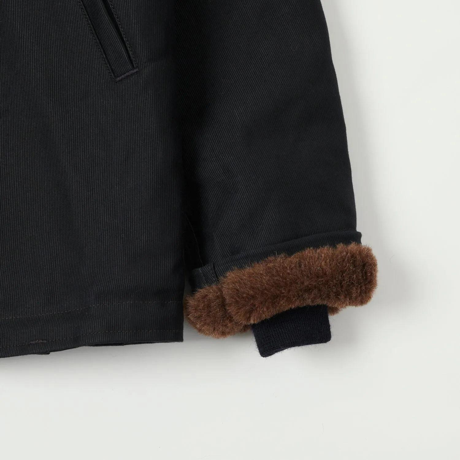 Weatherproof Construction Weatherproof Zippers Freewheelers & Co 1940's Type N-1 Deck Jacket - Dark Navy