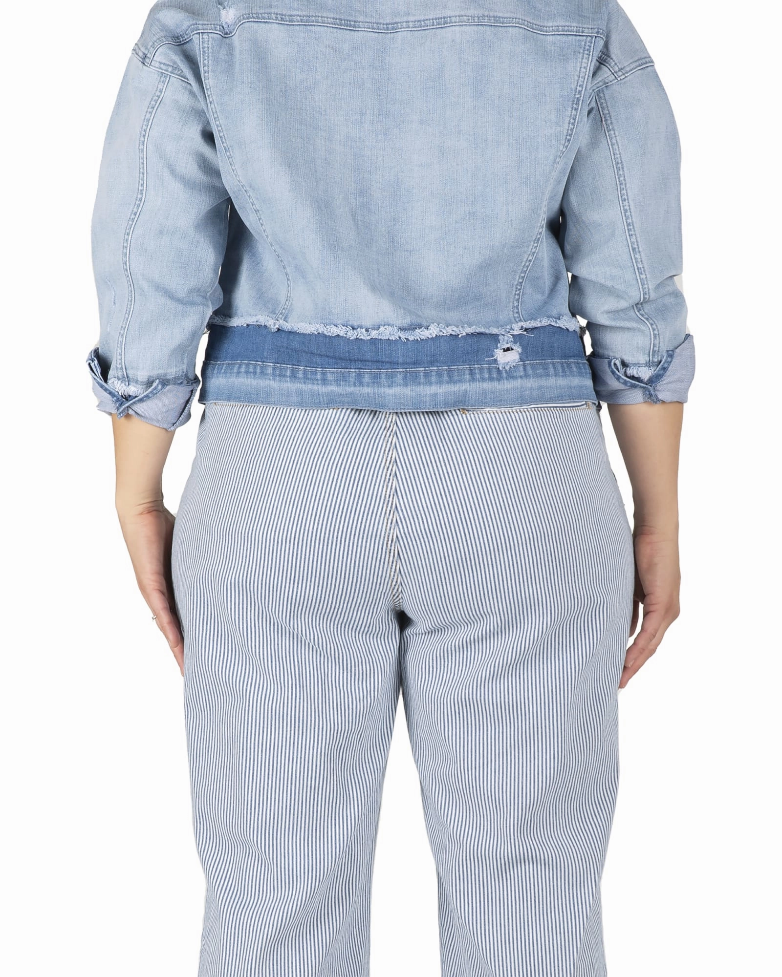 Motivate Functional Design Nora Denim Trucker Jacket | 3176LTDARK