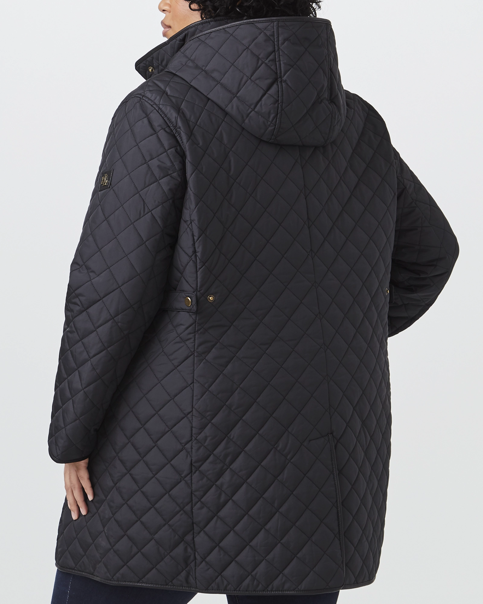 Octavia Quilted Jacket | Black Waterproof Comfort Double Layered Cuffs