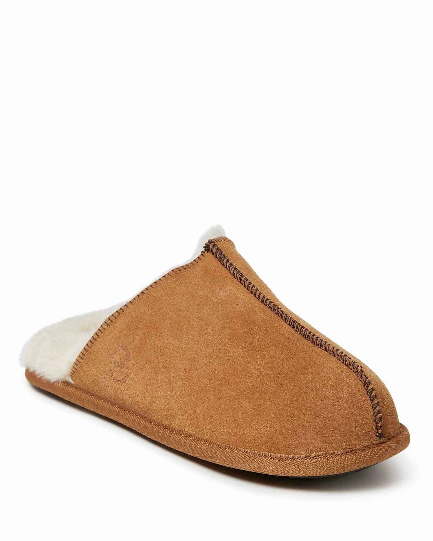 Multi   Purpose Dearfoams Men's Bradford Genuine Suede Scuff House Slipper