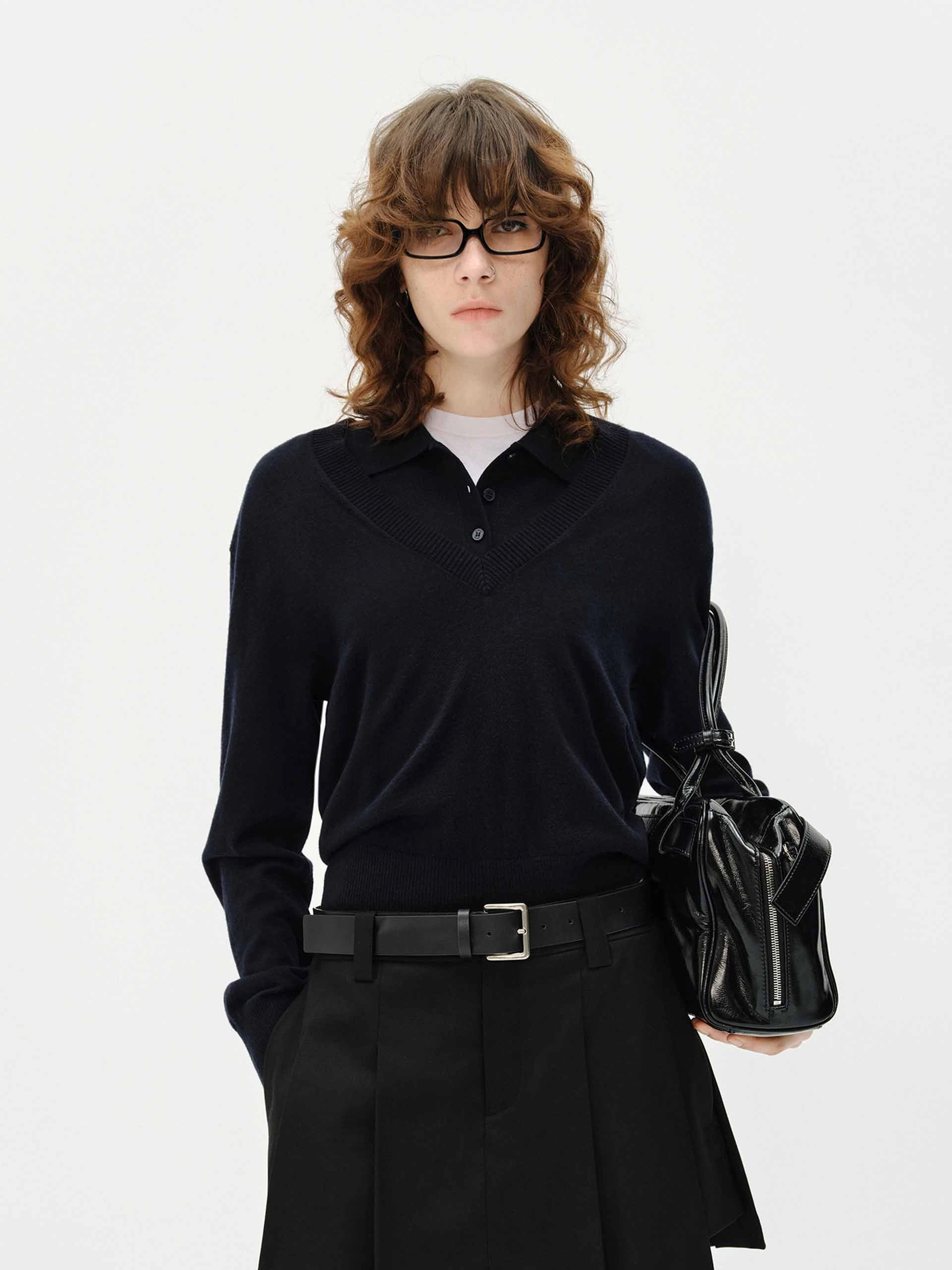 Wool Blend Sweater Set Trendy Comfort