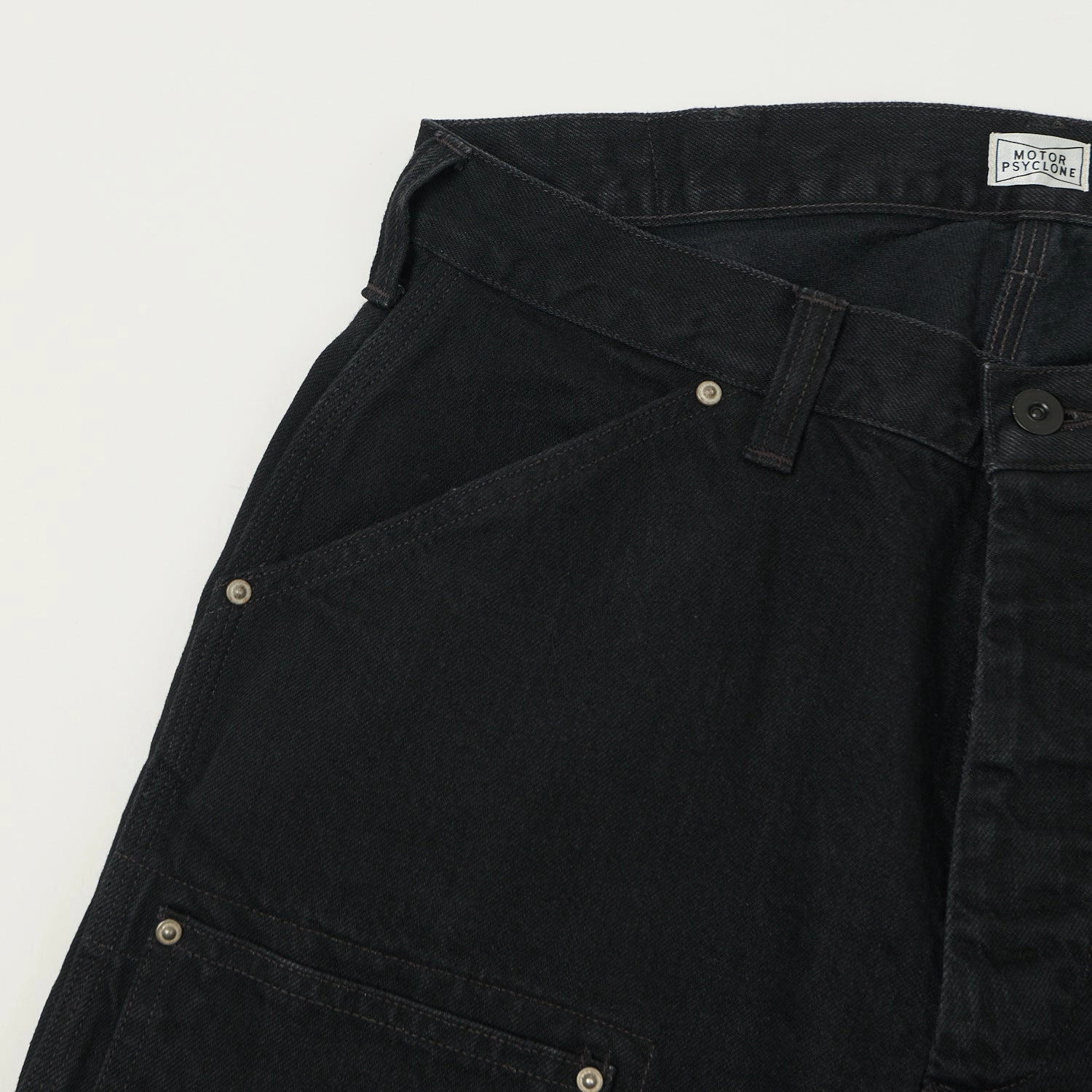 Freewheelers & Co Motor Psyclone 'Bakersfield' Trousers - Rude Black Anti Pilling Fabric Daily Motion