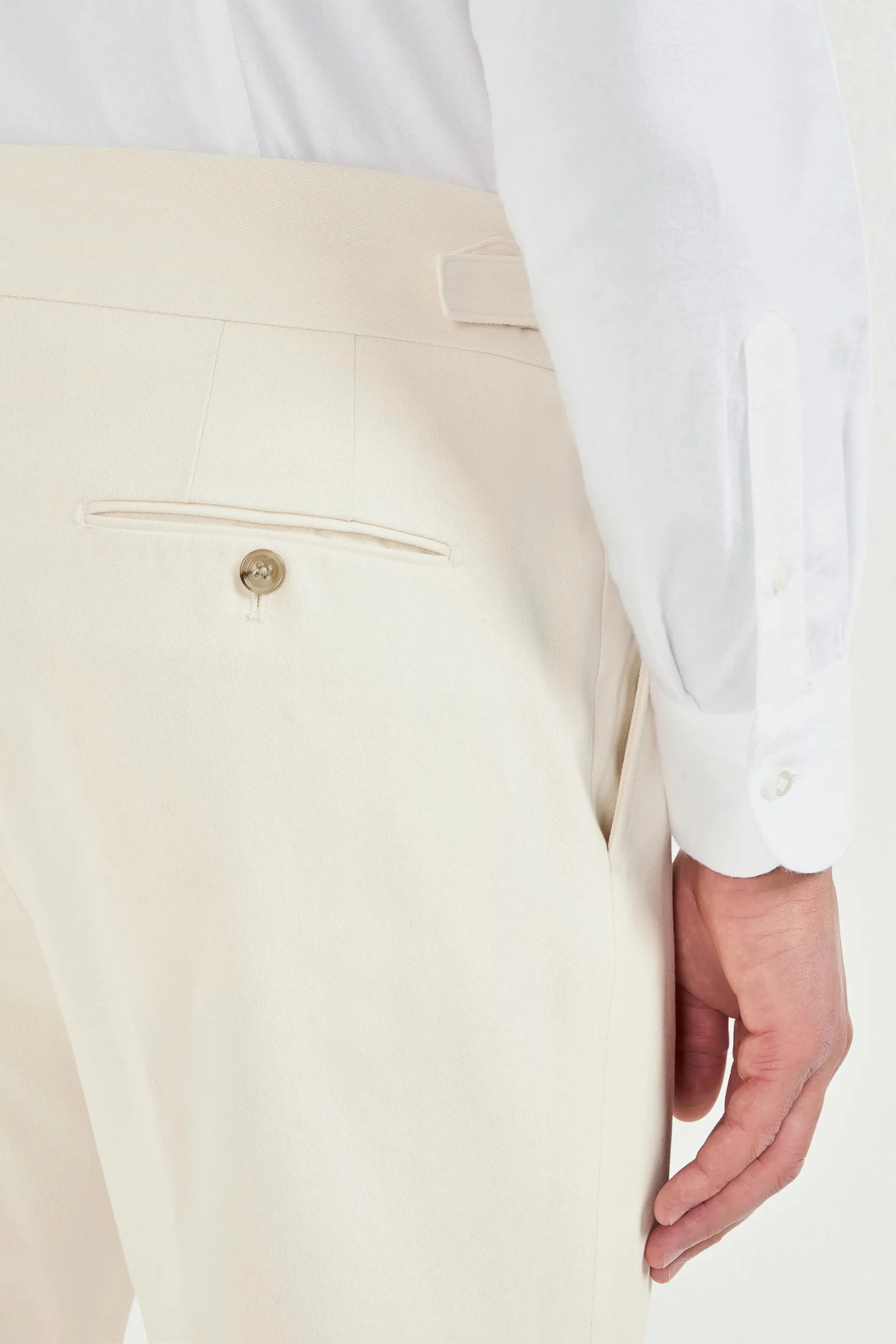 Quick Motion Off-white Limited Edition trousers - Made in Italy