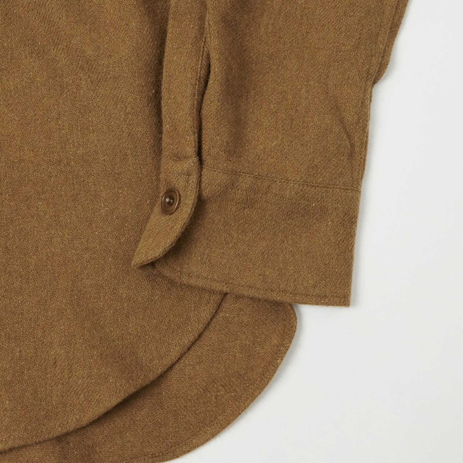 Breathable Fit Mountain Escape Hartford 'Percey' Wool Shirt - Brown